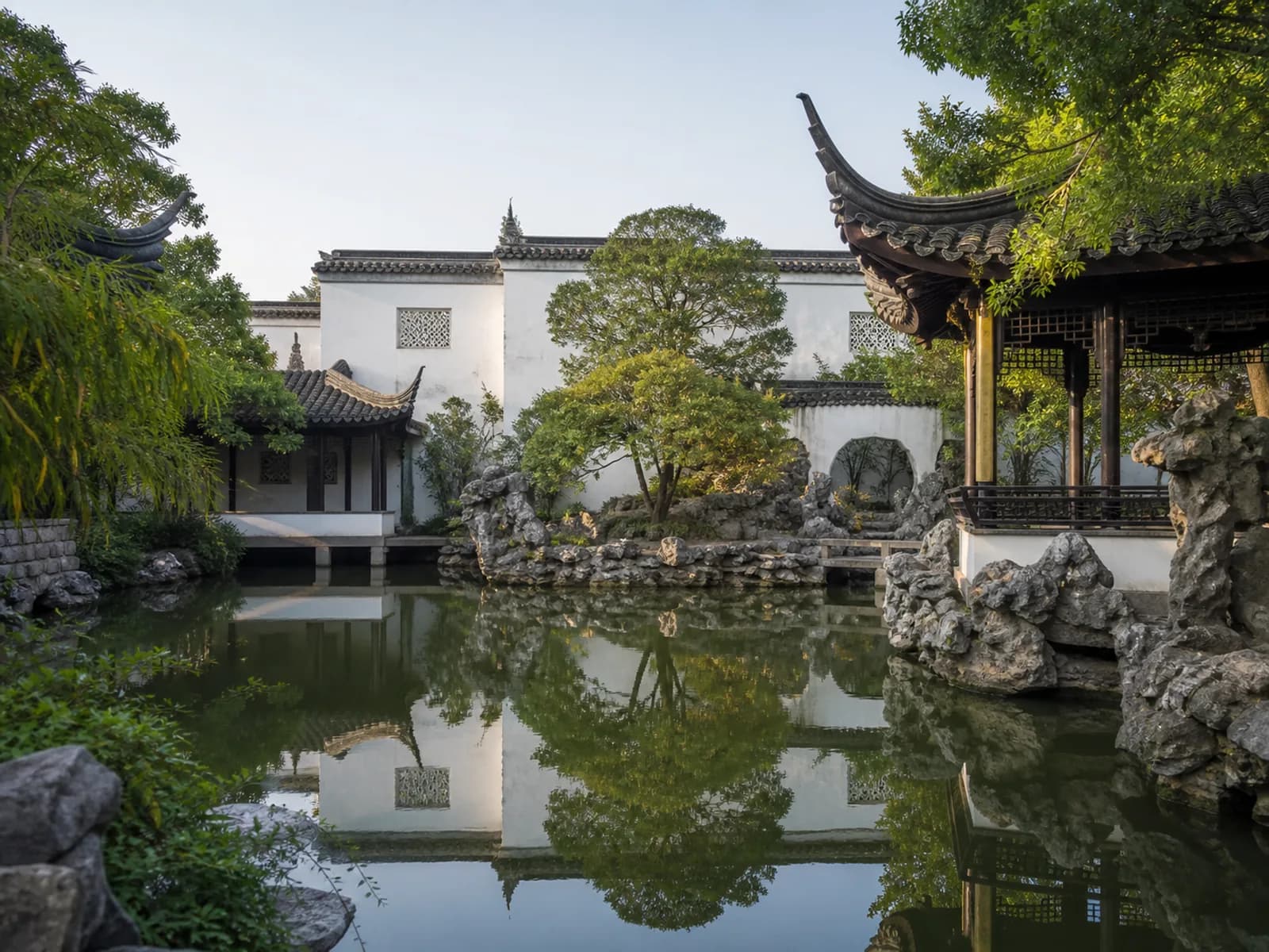 Illustrative photo: a classical Suzhou garden